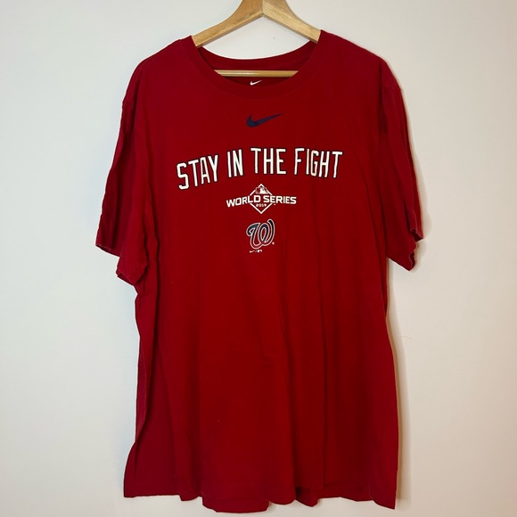 Washington Nationals Nike World Series T Shirt - Picture 1 of 4